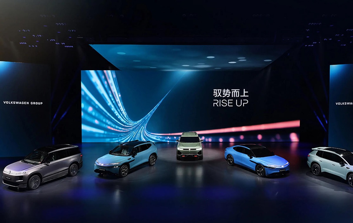 Фото для новини:У Китаї Volkswagen презентував чотири майбутніх автомобілі
