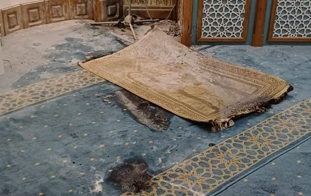 Фото для новини:У Львові невідомий намагався спалити мечеть