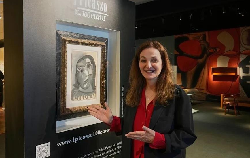 Фото для новини:У Парижі розіграли справжню картину Пікассо: квиток коштував 100 євро