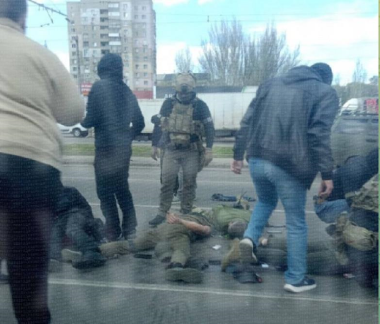 Фото для новини:В Одесі зі стріляниною затримали працівників ТЦК - соцмережі