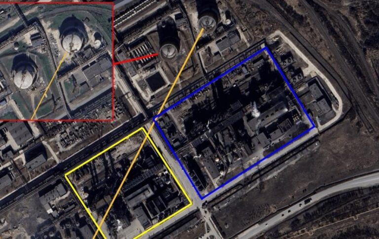 Фото для новини:В російському Череповці дрони атакували хімзавод