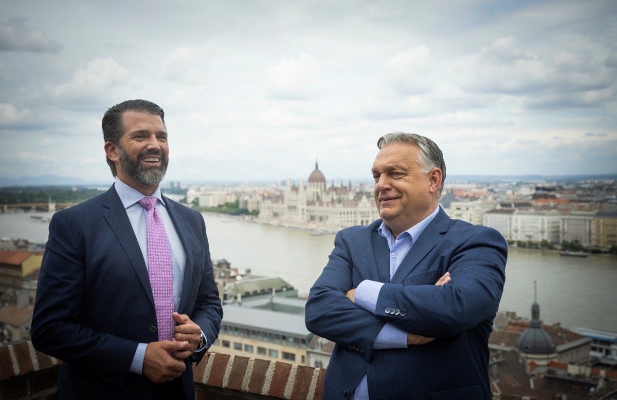 Фото для новини:Вибори в Угорщині: син Трампа закликав голосувати за "друга" президента США