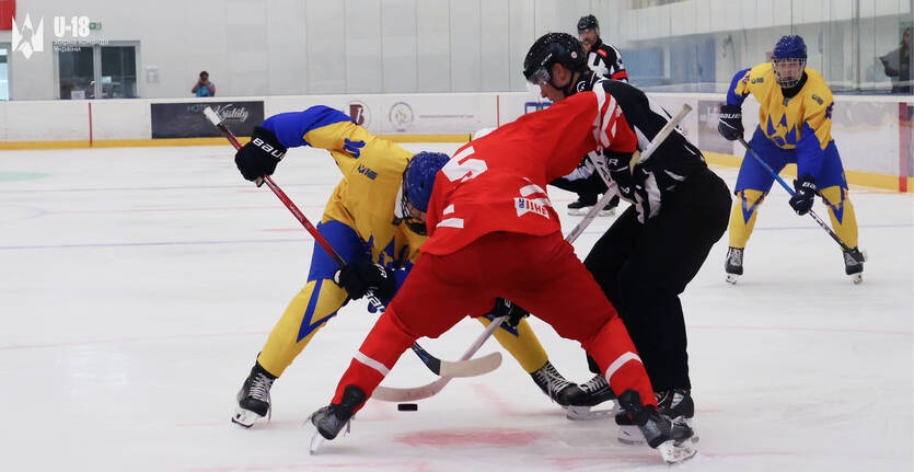 Фото для новини:Юніори України обіграли збірну Польщі з хокею