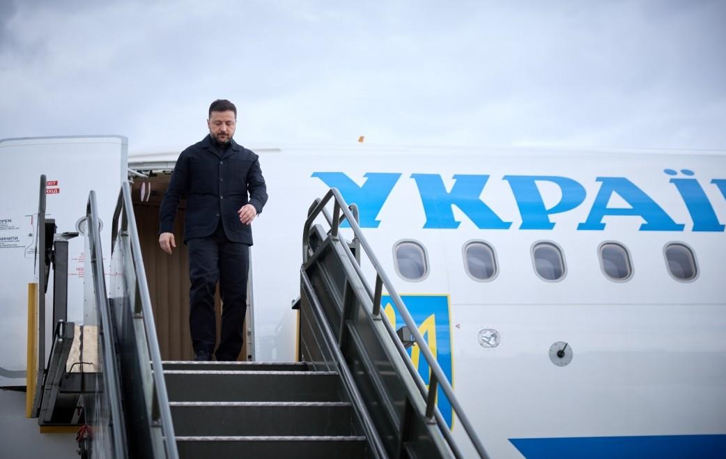 Фото для новини:Зеленський прибув з візитом на Кіпр