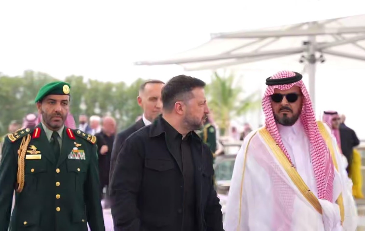 Фото для новини:Зеленський знову приїхав до Саудівської Аравії
