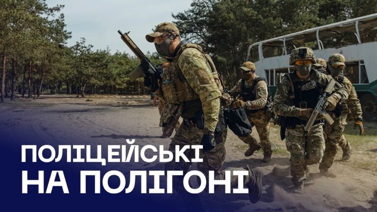 Фото для новини:Перші 200 патрульних поліцейських вже проходять навчання на полігоні