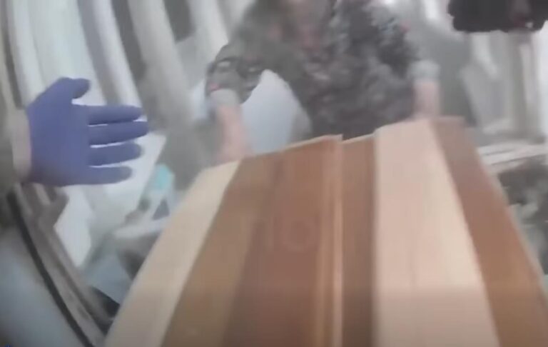 Фото для новини:Атака на Київ: з’явилося відео з бодікамер поліції