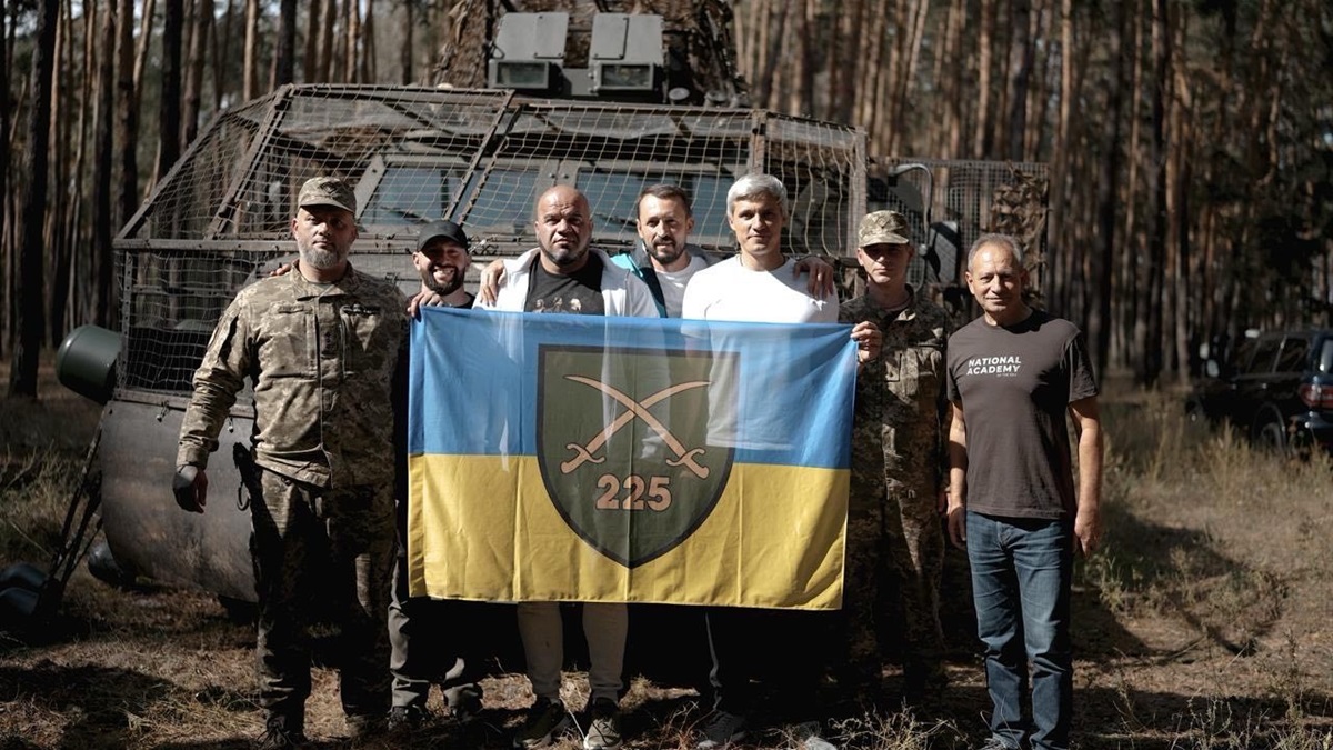 Фото для новини:БФ "Надія" та Валерій Дубіль посилюють 225 - ОШП Олега Ширяєва