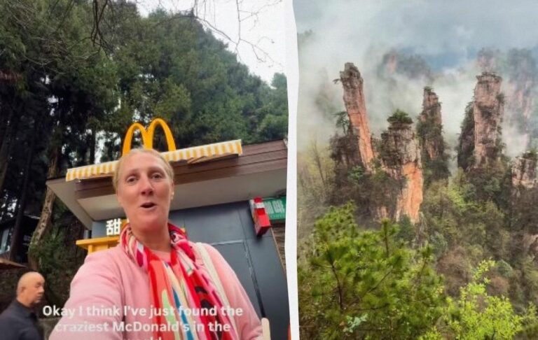 Фото для новини:McDonald's із видом як в Аватарі: відео з китайського парку стало вірусним