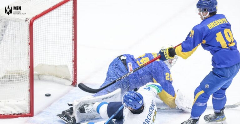 Фото для новини:На чемпіонаті світу з хокею українці програли збірній Казахстану
