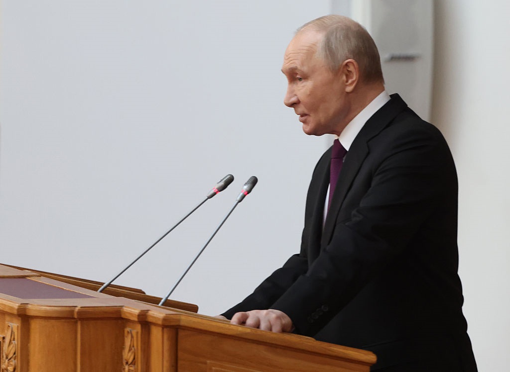 Фото для новини:Путін заявив, що війна проти України "йде до завершення"
