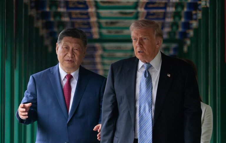 Фото для новини:Трамп і Сі у Пекіні обговорили війну в Україні