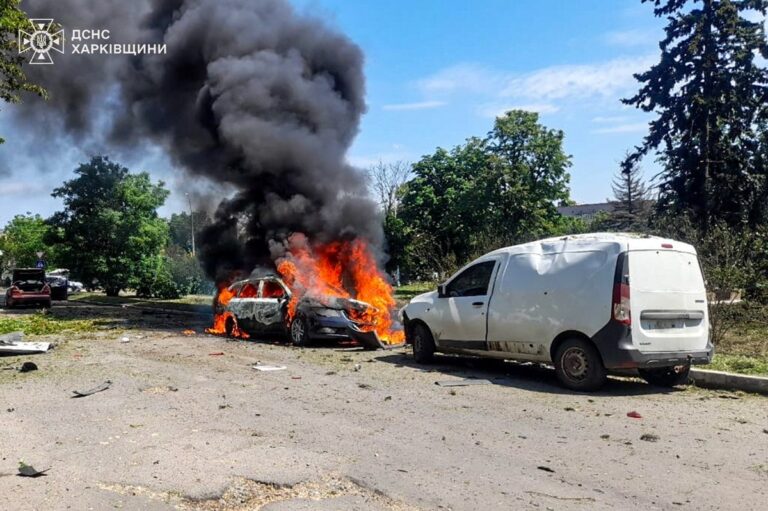 Фото для новини:У Балаклії росіяни поранили трьох людей
