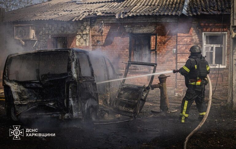 Фото для новини:У Харкові дев&rsquo;ять постраждалих через атаку дрона