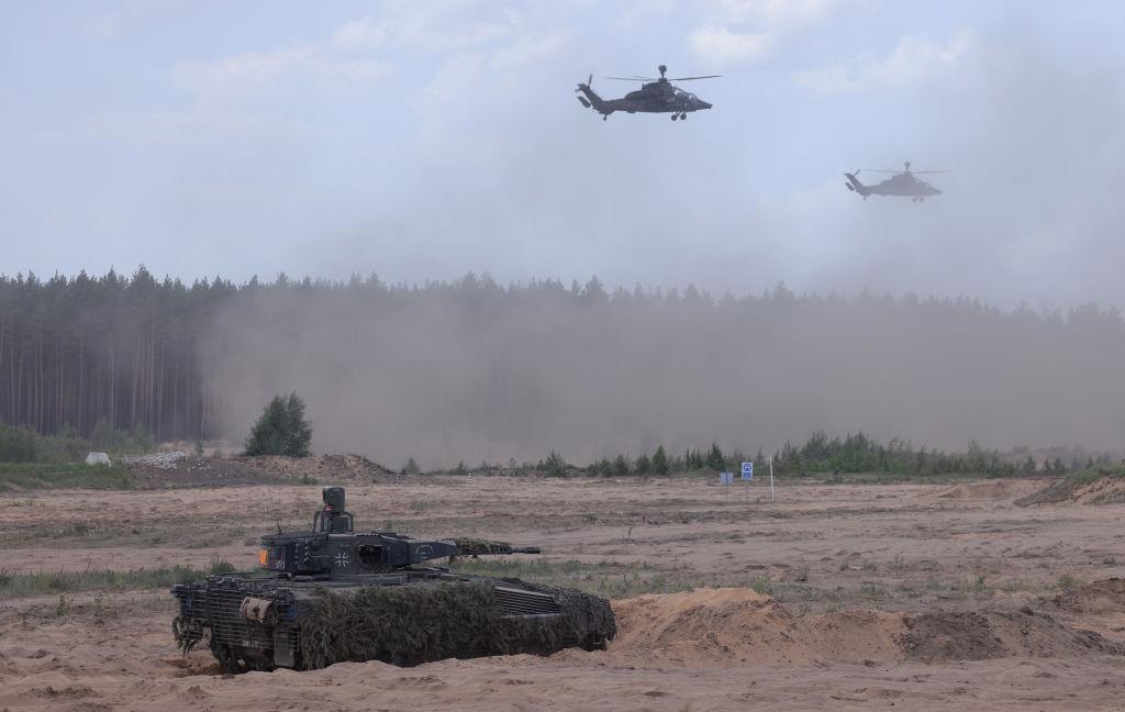 Фото для новини:У Литві стартували військові навчання НАТО