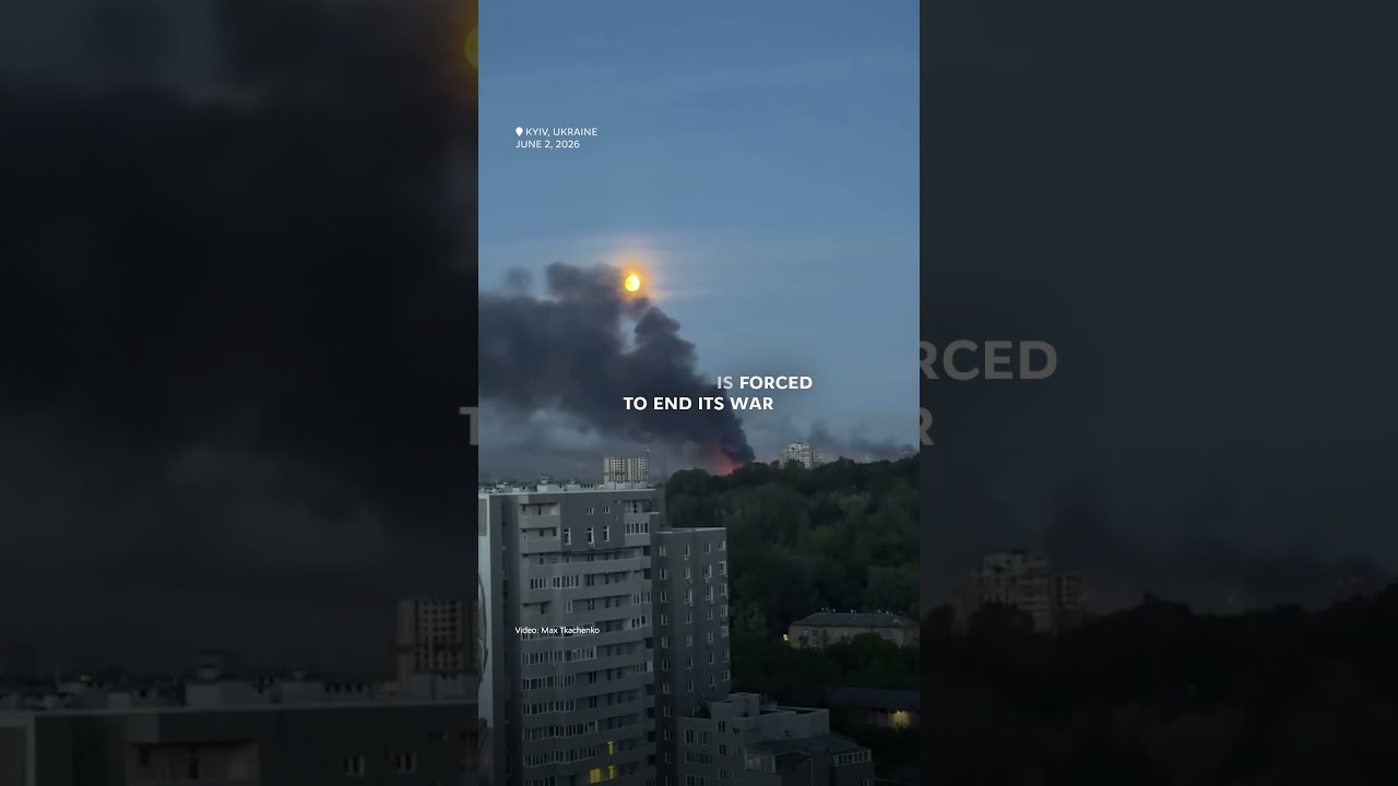 Фото для новини:Russia’s Massive Attack on Ukraine on June 2, 2026