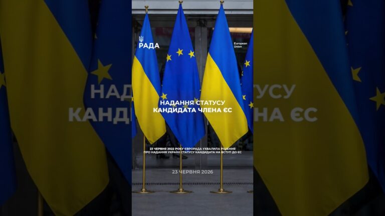 Фото для новини:23 червня 2022 року Європейська Рада ухвалила історичне рішення.