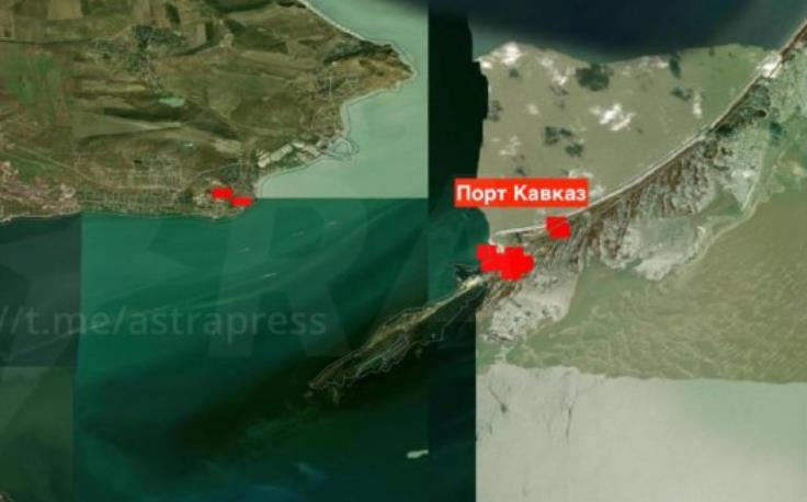 Фото для новини:Дрони атакували порт у Краснодарському краї РФ