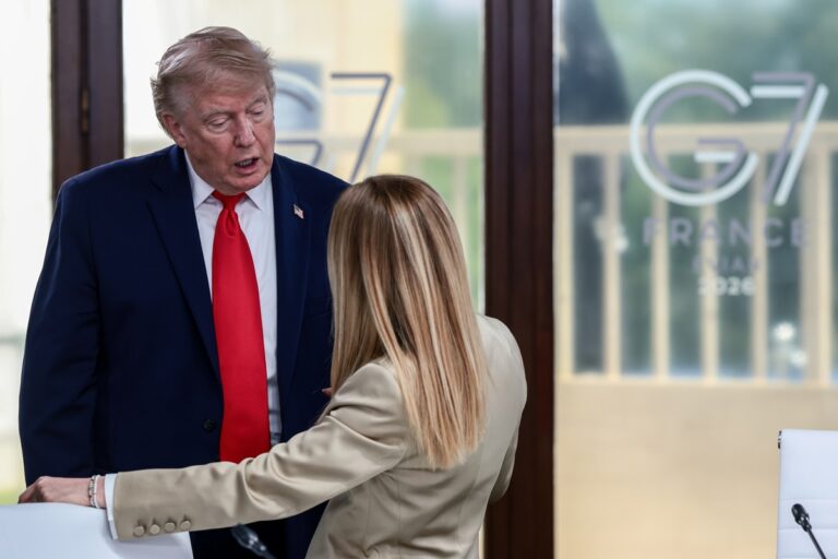 Фото для новини:Мелоні звинуватила Трампа у брехні щодо неї