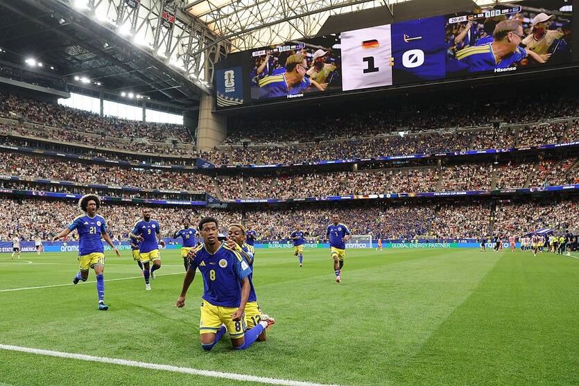 Фото для новини:На чемпіонаті світу перший в історії гол забила збірна Кюрасао