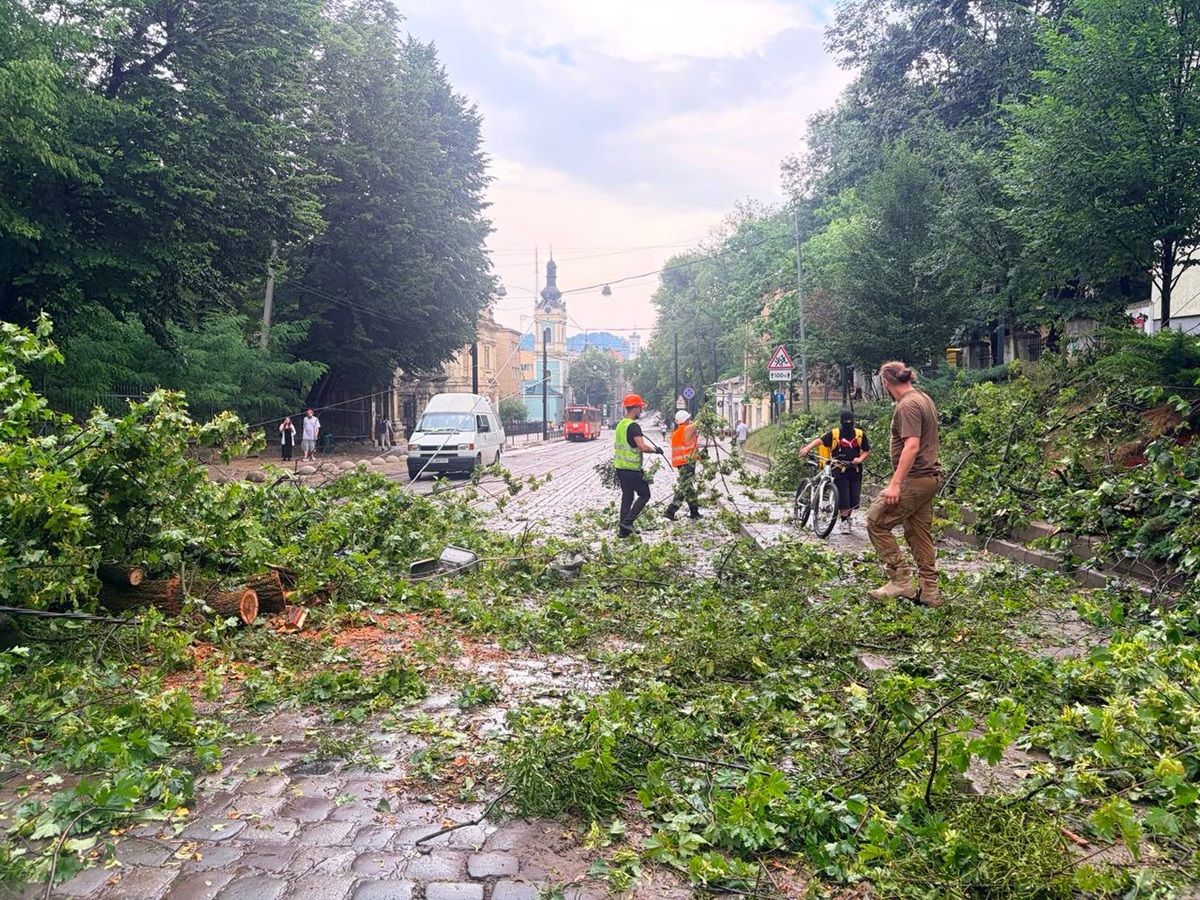 Фото для новини:Негода у Львові: через удар блискавки дитина потрапила в реанімацію