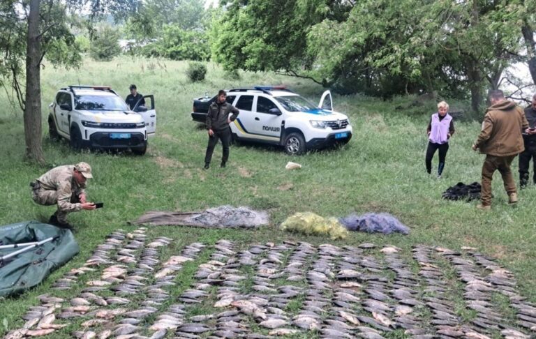 Фото для новини:Операція Нерест: у браконьєрів вилучили 10 тонн риби