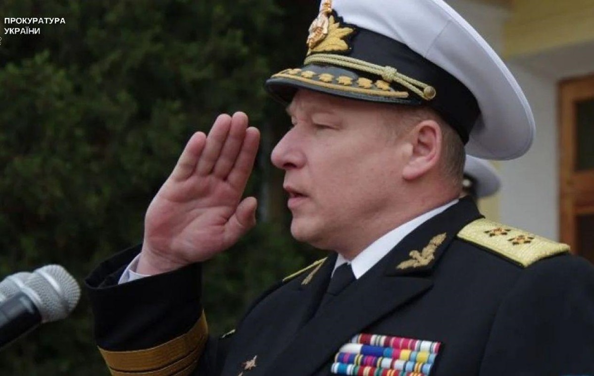 Фото для новини:Перейшов на бік Росії: колишній віцеадмірал ВМС України отримав вирок