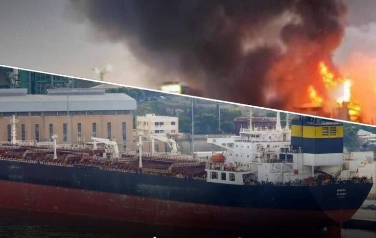 Фото для новини:У Чорному морі уражено танкер "тіньового флоту" РФ
