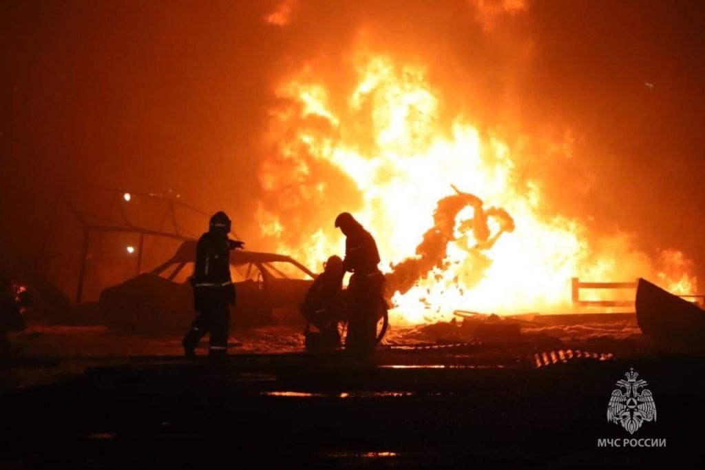Фото для новини:У Дагестані прогриміли вибухи на газопроводі