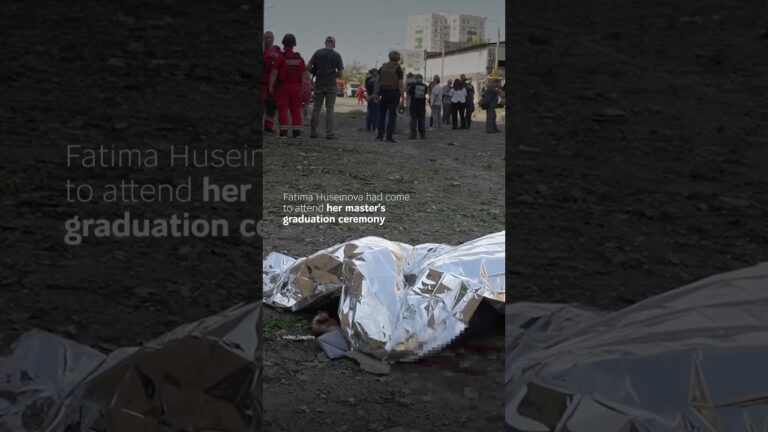Фото для новини:Student was killed in Kharkiv next to her graduation gown