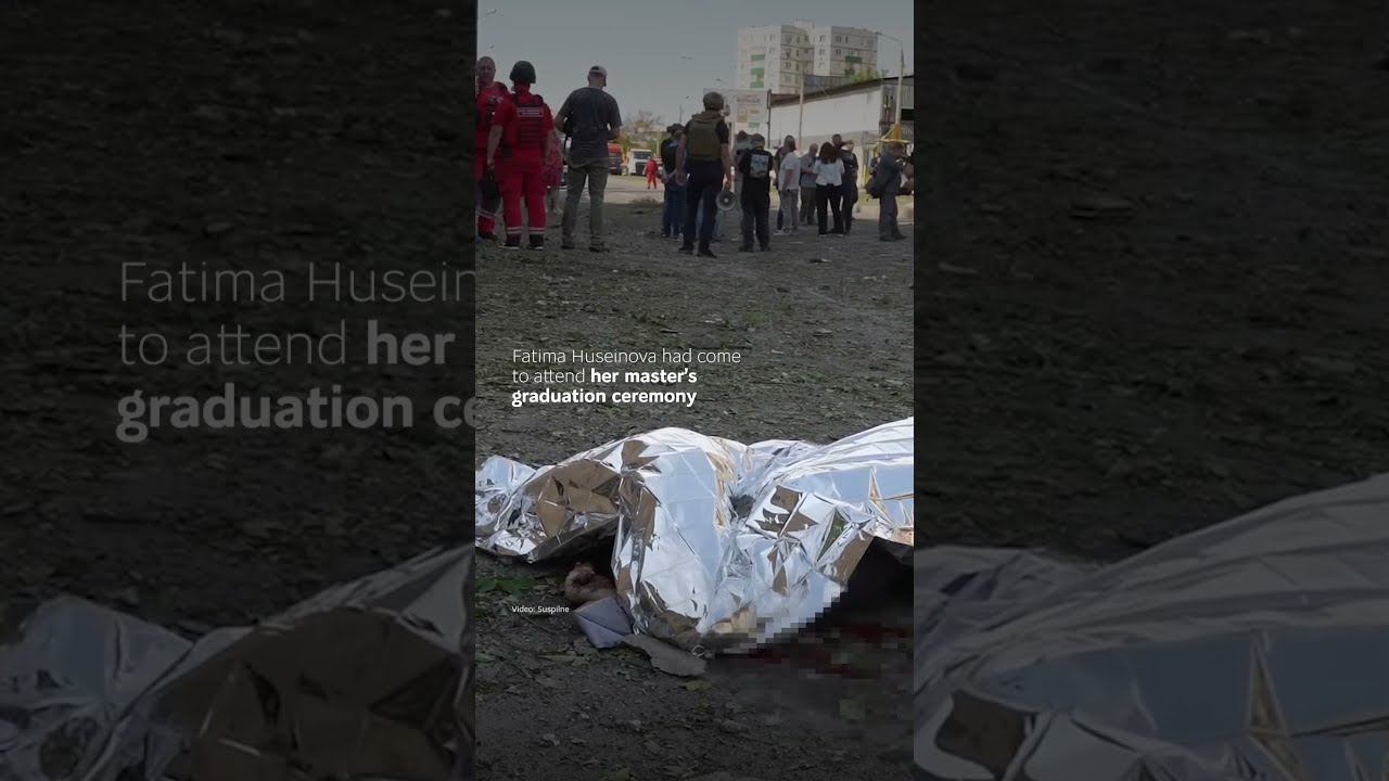 Фото для новини:Student was killed in Kharkiv next to her graduation gown