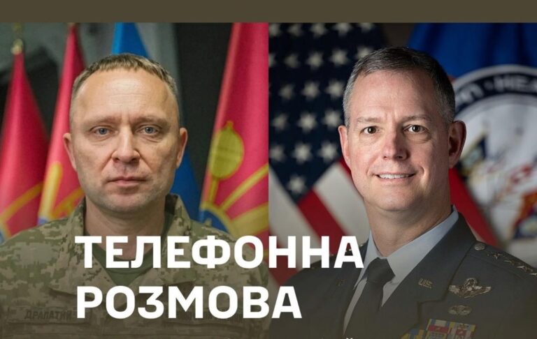 Фото для новини:Драпатий вперше поговорив з головкомом сил НАТО в Європі