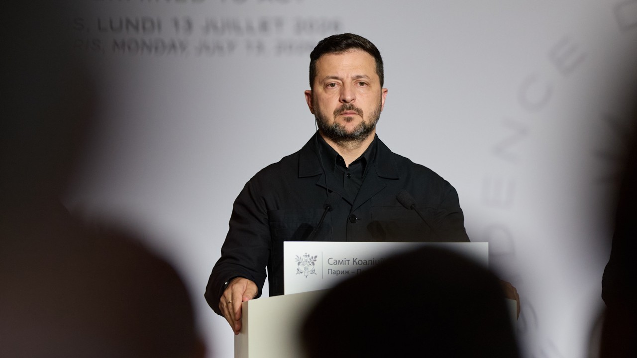 Фото для новини:Заява для медіа Володимира Зеленського за підсумками засідання Коаліції охочих