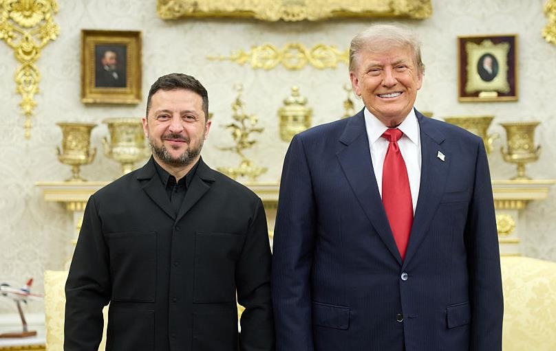Фото для новини:Трамп попросив Зеленського "покласти край війні"