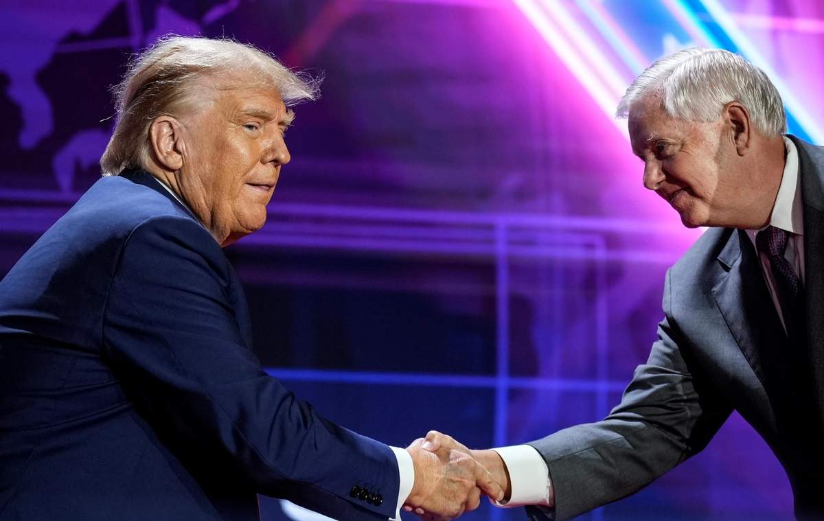 Фото для новини:Трамп розповів про давній конфлікт з Ліндсі Гремом