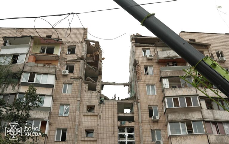 Фото для новини:Удар по Києву: завершено пошукові роботи