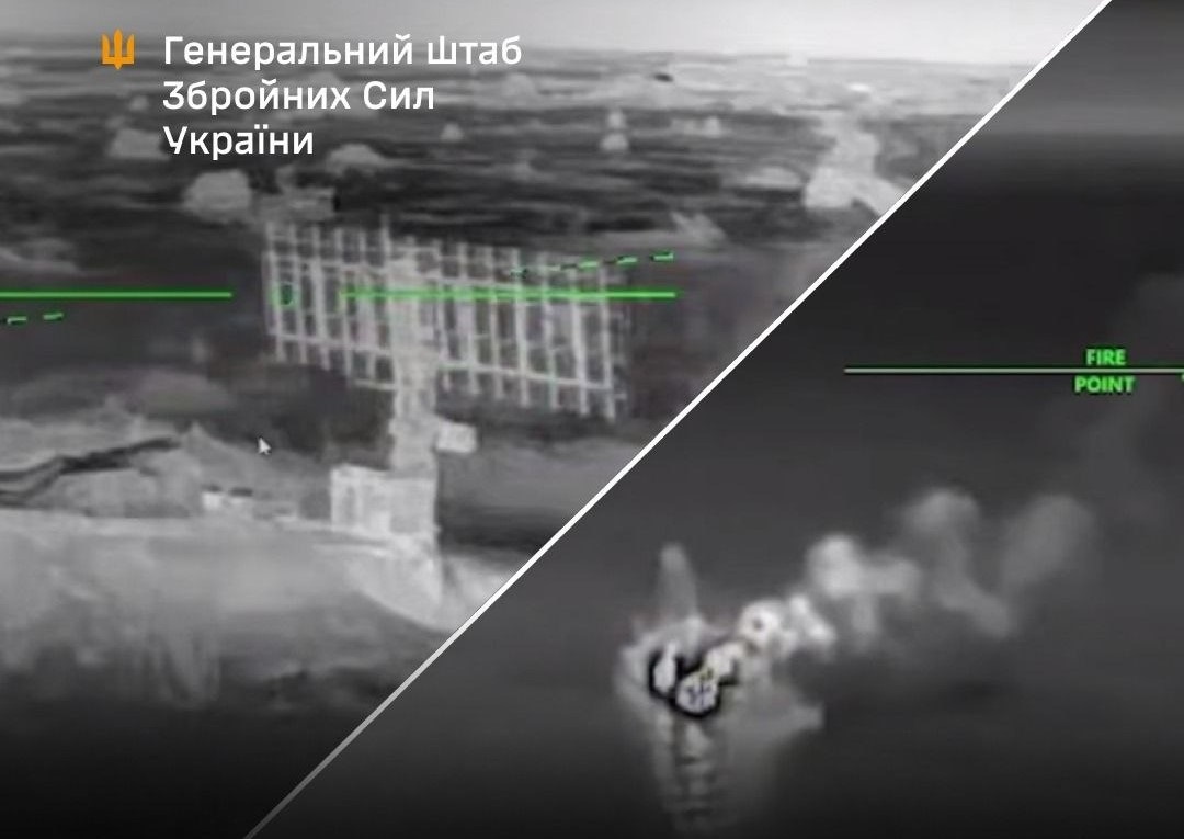 Фото для новини:Удари по РФ: уражено танкери, міст і систему ППО