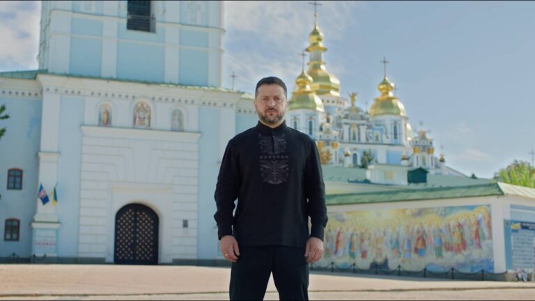 Фото для новини:Звернення Володимира Зеленського з нагоди Дня Незалежності України