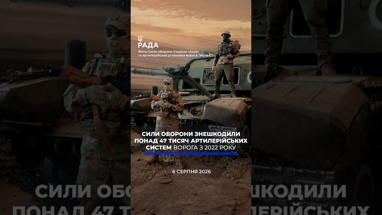 Фото для новини:🗓️ 06.08.2026☀️ Ранкові новини🔴 1625-й день війни