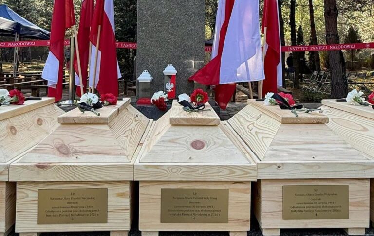 Фото для новини:На Волині перепоховали останки 55 жертв Волинської трагедії