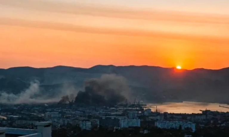 Фото для новини:Новоросійськ залишився без холодної та гарячої води після атаки дронів