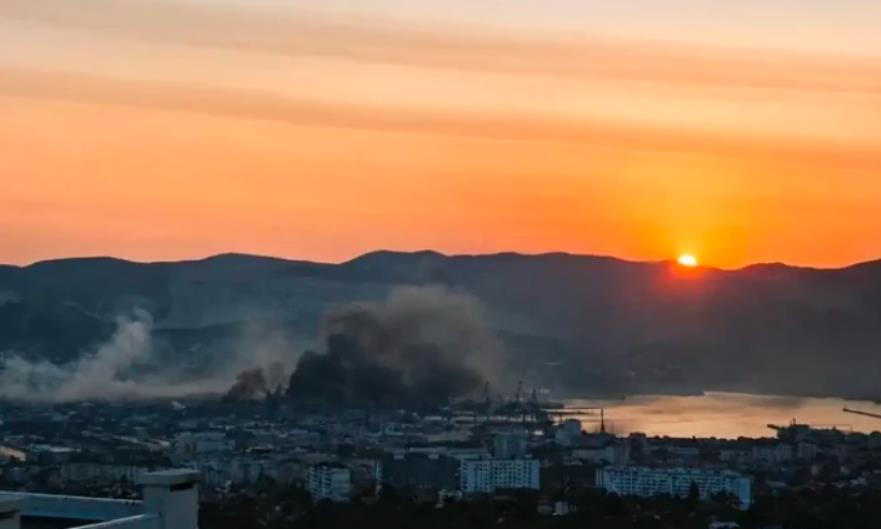 Фото для новини:Новоросійськ залишився без холодної та гарячої води після атаки дронів