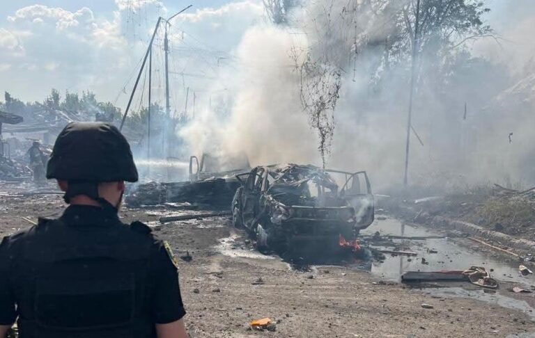 Фото для новини:РФ вдарила по Слов'янську: є загиблий і п'ятеро поранених