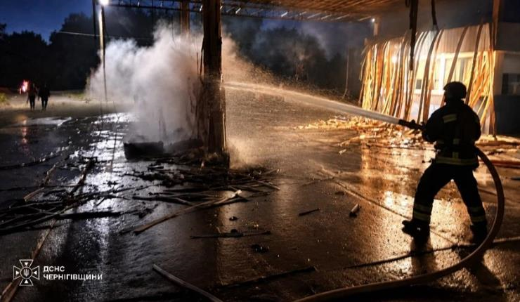 Фото для новини:Росіяни атакували АЗС на Чернігівщині і Полтавщині