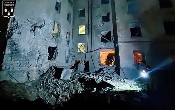 Фото для новини:Суми зазнали масованого удару КАБів