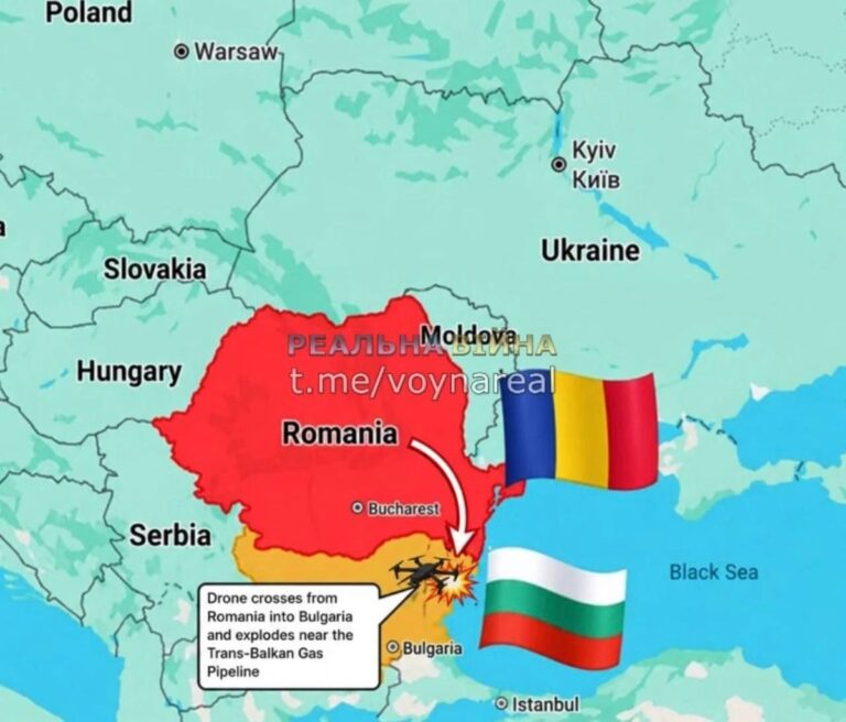 Фото для новини:У Болгарії заявили, що вибухнув український дрон-приманка