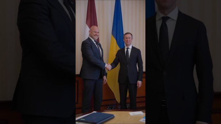 Фото для новини:Сергій Корецький зустрівся в Києві з Прем’єр-міністром Латвії Андрісом Кулбергсом