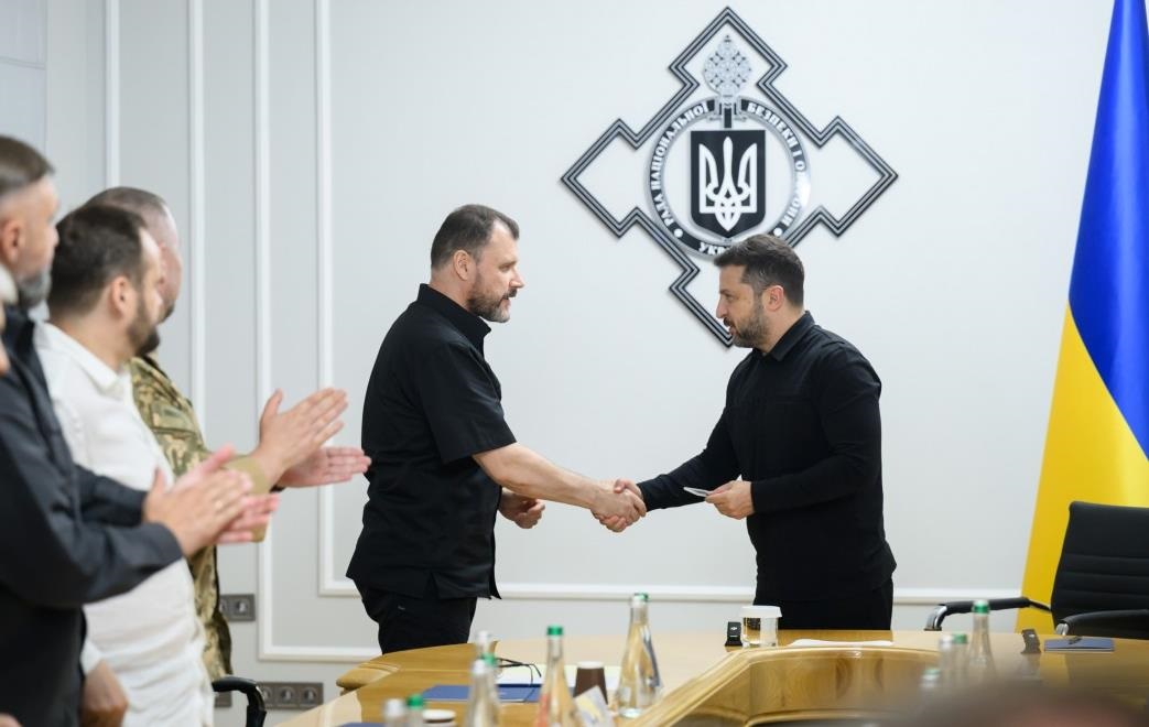 Фото для новини:Зеленський представив нового секретаря РНБО
